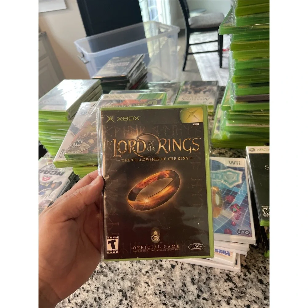 Xbox Original The Lord of the Rings: The‎ Fellowship of the Ring CIB